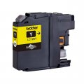 Brother 12E - cartouche jet d'encre authentique LC12EY - Yellow