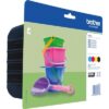 LC221VALBPDR-1.jpg Brother 221 - Pack x 4 jet d'encre authentique LC221VALBPDR - Black Cyan Magenta Yellow