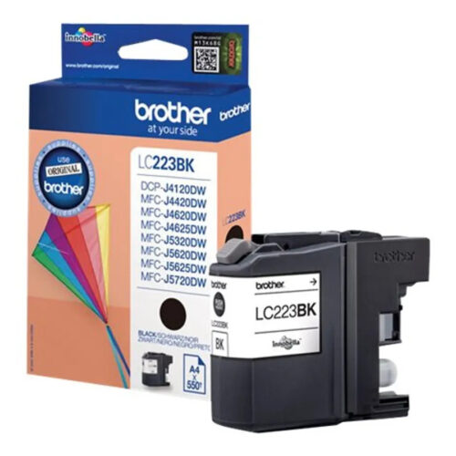 Brother 223BK - cartouche jet d'encre authentique LC223BK - Black