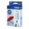 Brother 225 - cartouche jet d'encre authentique LC225XLC - Cyan