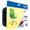 Brother 229 - Pack x 4 jet d'encre authentique LC229XLVALBP - Black Cyan Magenta Yellow
