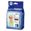 Brother 3213 - Pack x 4 jet d'encre authentique LC3213VALDR - Black Cyan Magenta Yellow