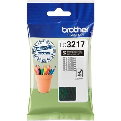 Brother 3217BK - cartouche jet d'encre authentique LC3217BK - Black