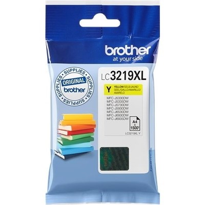Brother 3219XLY - cartouche jet d'encre authentique LC3219XLY - Yellow
