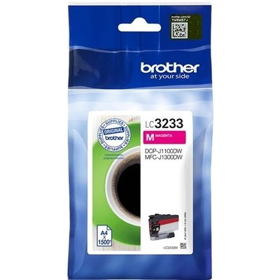 Brother 3233M - cartouche jet d'encre authentique LC3233M - Magenta