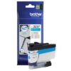 Brother 3237C - cartouche jet d'encre authentique LC3237C - Cyan