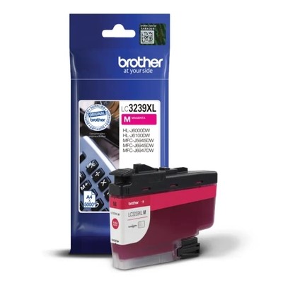 Brother 3239XLM - cartouche jet d'encre authentique LC3239XLM - Magenta