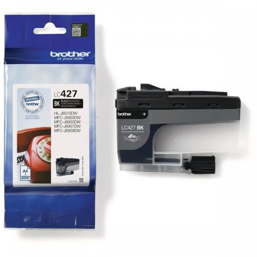 Brother 427 - cartouche jet d'encre authentique LC427BK - Black
