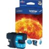 Brother 980 - cartouche jet d'encre authentique LC980C - Cyan