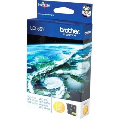 Brother 985 - cartouche jet d'encre authentique LC985 Y - Yellow