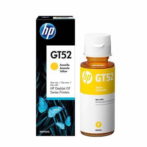 M0H56AE.jpg Hp GT52 - Recharge d'encre authentique M0H56AE - Yellow