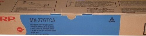 Sharp 27 - Toner authentique MX27GTCA - Cyan