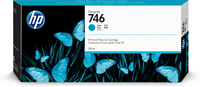 HP 746 - cartouche d'encre authentique P2V80A - Cyan