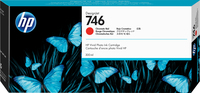 HP 746 - cartouche d'encre authentique P2V81A - Red