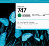 HP 747 - cartouche d'encre authentique P2V84A - Green