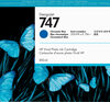 HP 747 - cartouche d'encre authentique P2V85A - Blue
