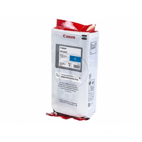Canon 207 - cartouche jet d'encre authentique 8790B001, PFI207C - Cyan