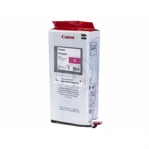 Canon 207 - cartouche jet d'encre authentique 8791B001, PFI207M - Magenta