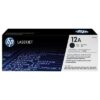 Hp 12A - Toner authentique Q2612A - Black