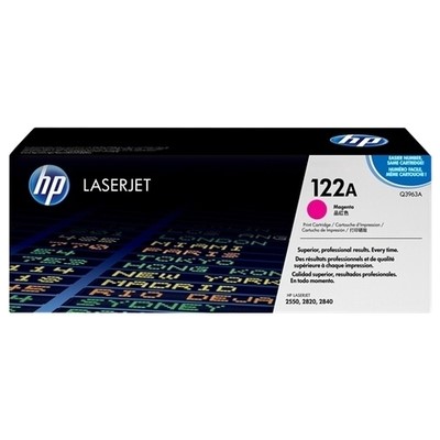Hp 122A - Toner authentique Q3963A - Magenta