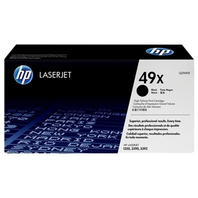 Hp 49X - Toner authentique Q5949X - Black