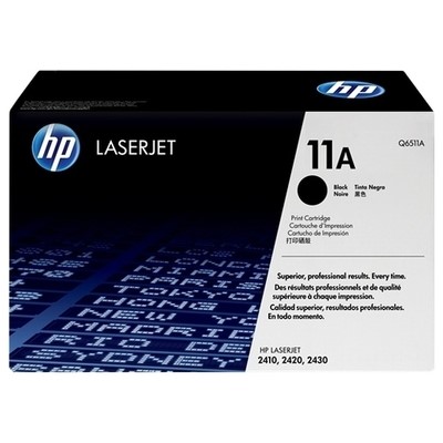 Hp 11A - Toner authentique Q6511A - Black