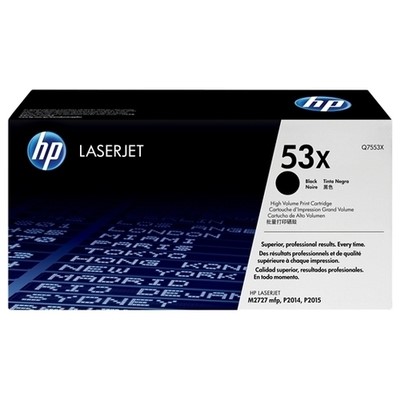 Hp 53X - Toner authentique Q7553X - Black