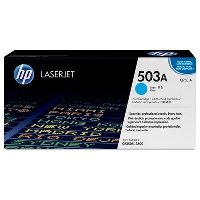 Q7581A.jpg Hp 503A - Toner authentique Q7581A - Cyan