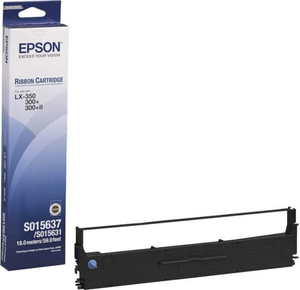 Epson LX350 - Ruban authentique S015637 - Black