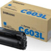 Samsung 603C - Toner authentique CLTC603LELS, SU080A - Cyan
