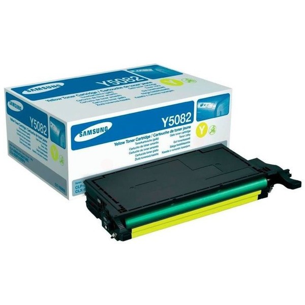Samsung 508YS - Toner authentique CLTY5082SELS, SU533A - Yellow