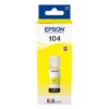 Epson 104 - Recharge d'encre authentique C13T00P440 - Yellow