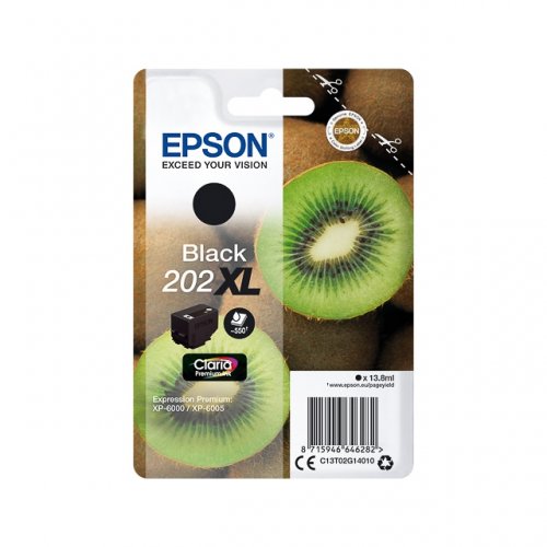 Epson 202XL - cartouche jet d'encre authentique C13T02G14010 - Black