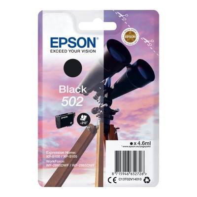T02V140.jpg Epson 502 - cartouche jet d'encre authentique T02V140 - Black
