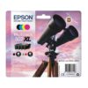 Epson 502XL - Pack x 4 jet d'encre authentique T02W640 - Black Cyan Magenta Yellow