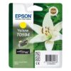 Epson T0594 - cartouche jet d'encre authentique T059440 - Yellow