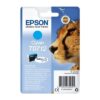 Epson T0712 - cartouche jet d'encre authentique C13T07124011 - Cyan