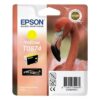 Epson T0874 - cartouche jet d'encre authentique T087440 - Yellow