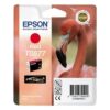 Epson T0877 - cartouche jet d'encre authentique T087740 - Rouge
