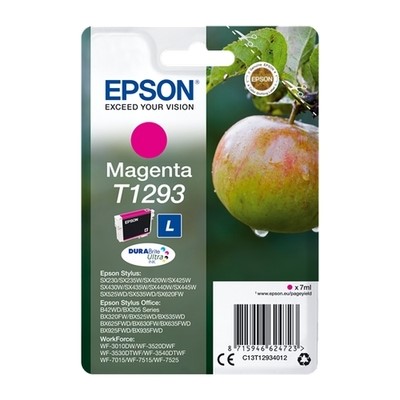 T129340.jpg Epson 1293 - cartouche jet d'encre authentique C13T12934012 - Magenta