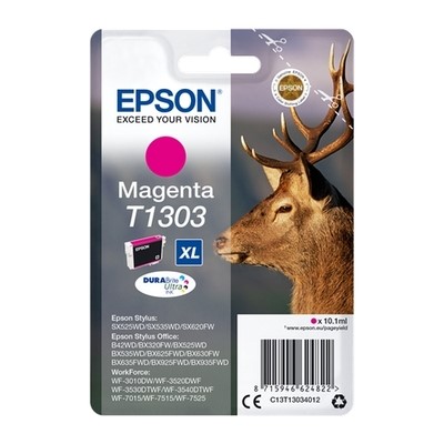 Epson 1303 - cartouche jet d'encre authentique C13T13034012 - Magenta