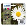 Epson T1806 - Pack x 4 jet d'encre authentique C13T18064010 - Black Cyan Magenta Yellow