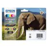 Epson T2428 - Pack x 6 jet d'encre authentique C13T24284011 - Black Cyan Magenta Yellow