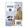 Epson T2611 - cartouche jet d'encre authentique T261140 - Photo Black