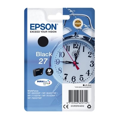Epson T2701 - cartouche jet d'encre authentique T270140 - Black