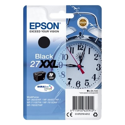 Epson T2791 - cartouche jet d'encre authentique T279140 - Black