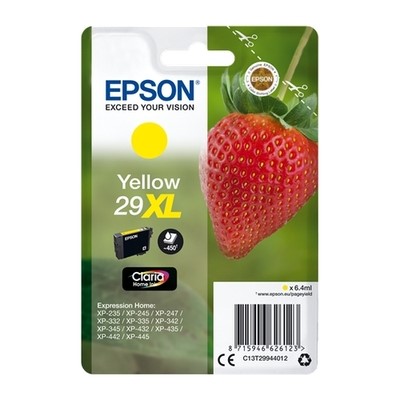 Epson 29XL - cartouche jet d'encre authentique C13T29944012 - Yellow
