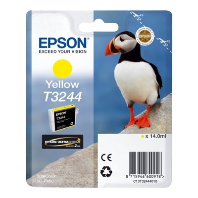 Epson T3244 - cartouche jet d'encre authentique T324440 - Yellow
