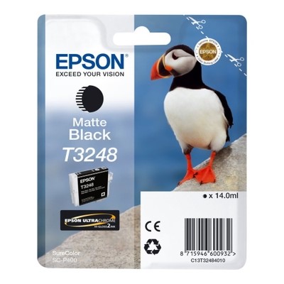T324840.jpg Epson T3248 - cartouche jet d'encre authentique T324840 - Matt Black
