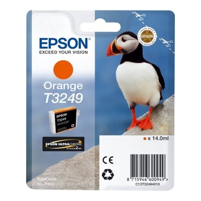 Epson T3249 - cartouche jet d'encre authentique T324940 - Orange